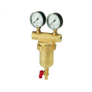 Filtro Autopulente in Ottone PINTOSSI Con 2 Manometri - Disponibile in varie misure 2