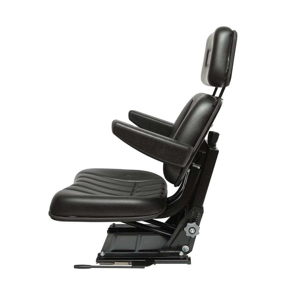 Sedile universale regolabile con sospensione meccanica ST 11 BS-07BE.