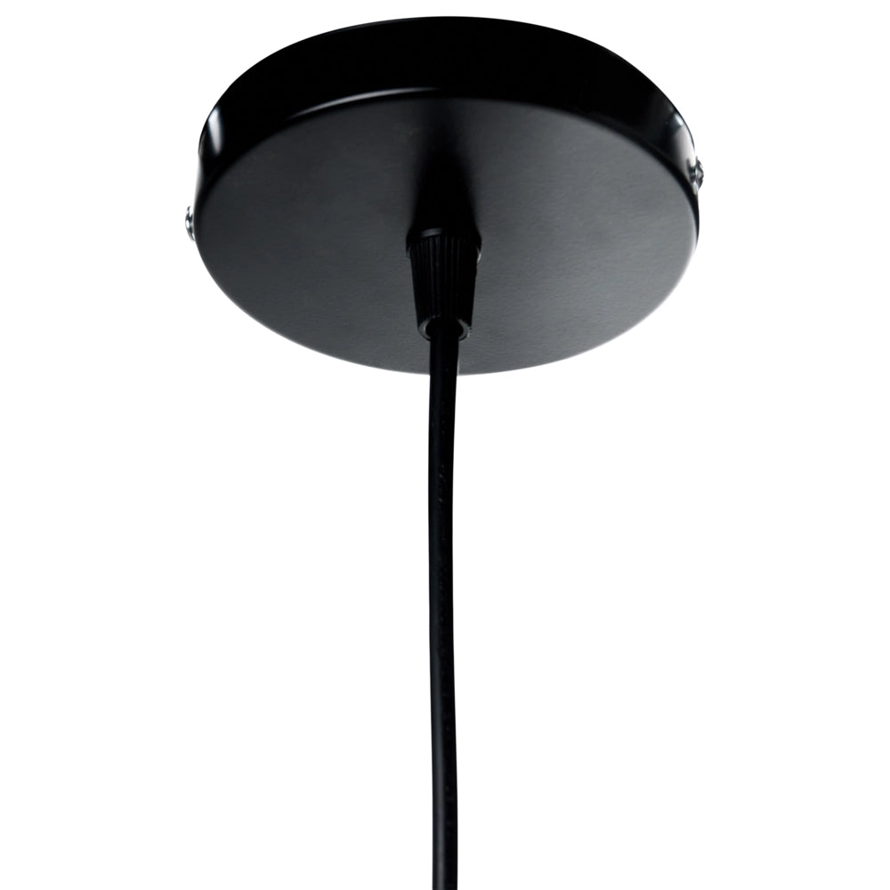 Lampada a sospensione con paralume in bambù naturale Forma irregolare moderna intrecciata Illuminazione del soggiorno e della sala da pranzo
