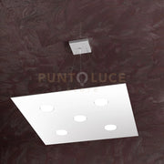 AREA SOSPENSIONE 5+2 LUCI BIEMISSIONE BIANCO 1127-S5+2-BI