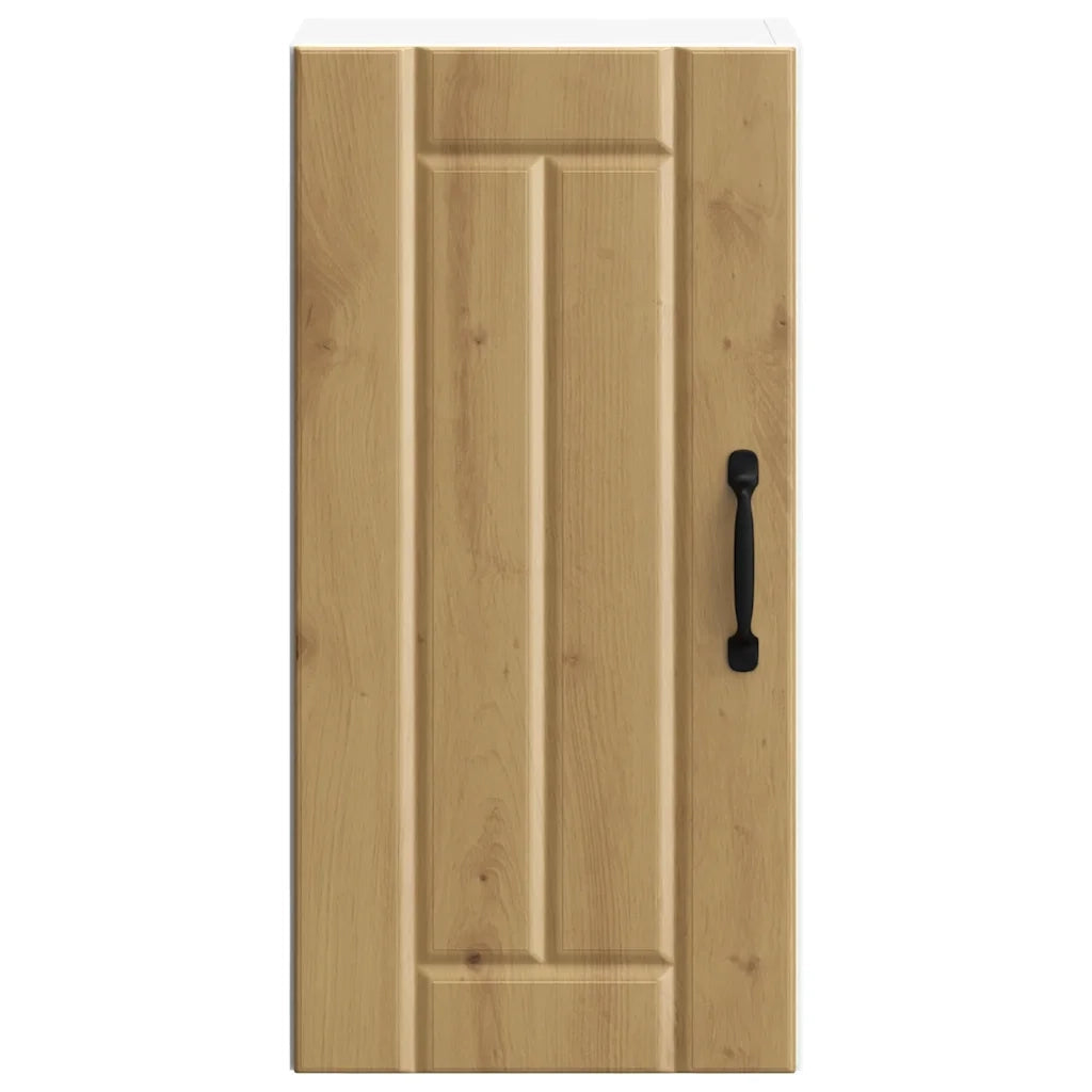Pensile da Cucina Lucca Rovere Artigianale in Legno Multistrato 853786