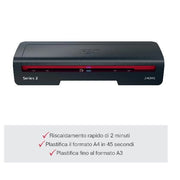 Plastificatrice 240hs a3 nera - 4410069EU