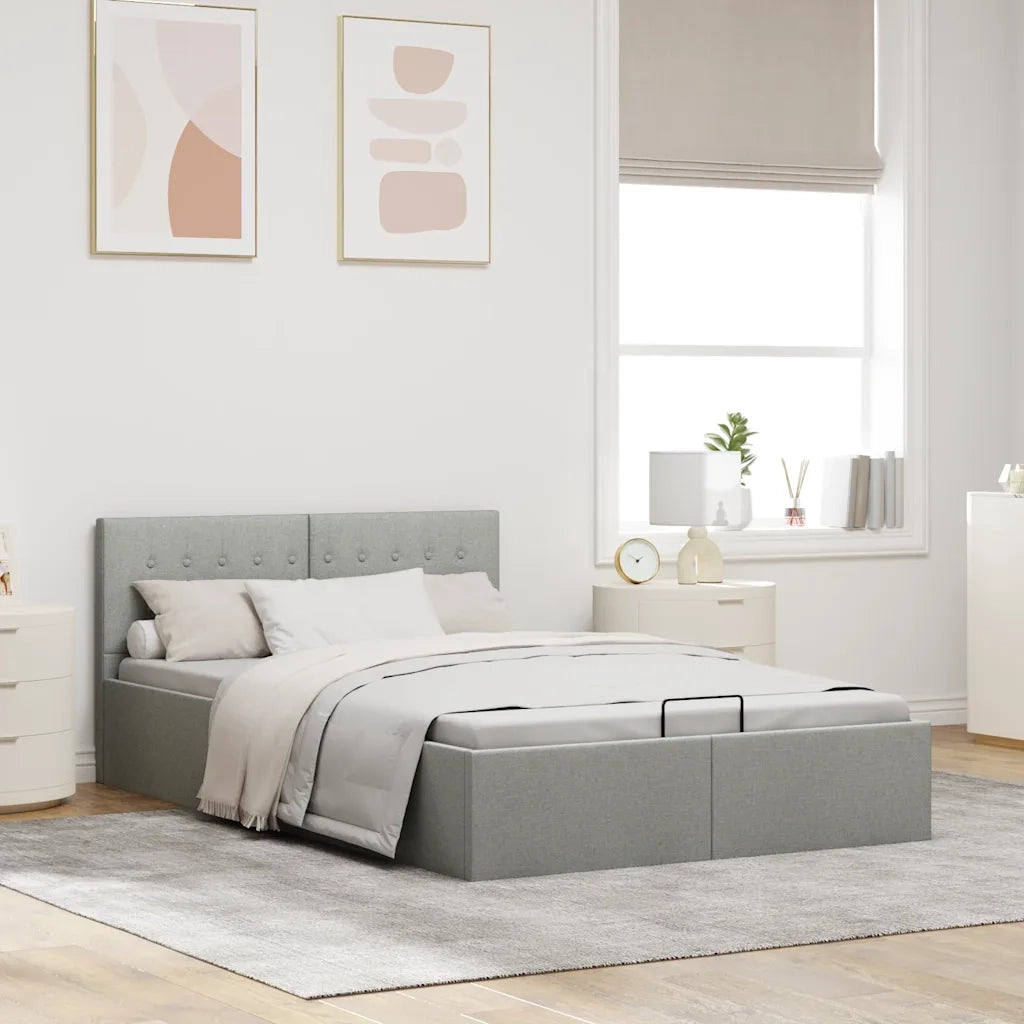 Giroletto Idraulico Contenitore Grigio Chiaro Tessuto 120x200cm