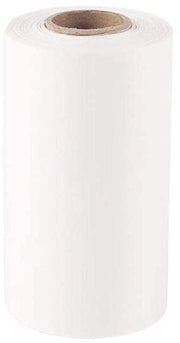 Pergamino antiaderente per cottura - Telaio in silicone doppio strato - Bianco 10 cm x 50 m - Pergamino per teglie da dolci - Adatto per uso domestico