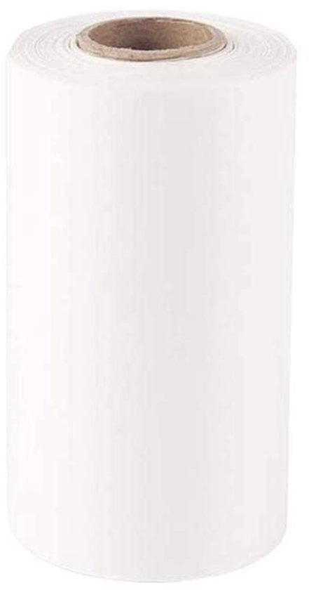 Pergamino antiaderente per cottura - Telaio in silicone doppio strato - Bianco 10 cm x 50 m - Pergamino per teglie da dolci - Adatto per uso domestico