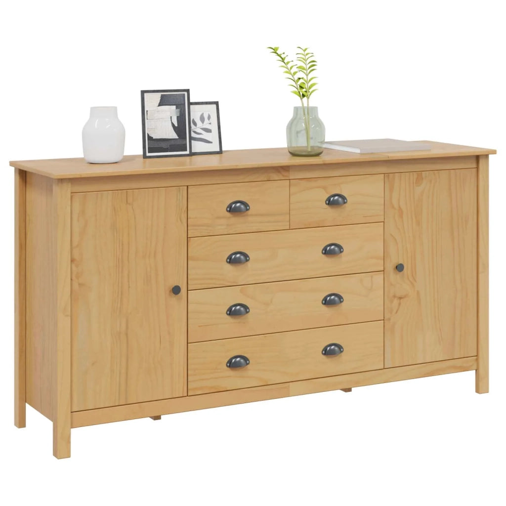 Credenza con cassetto HILL Marrone miele 154 x 40 x 80 cm