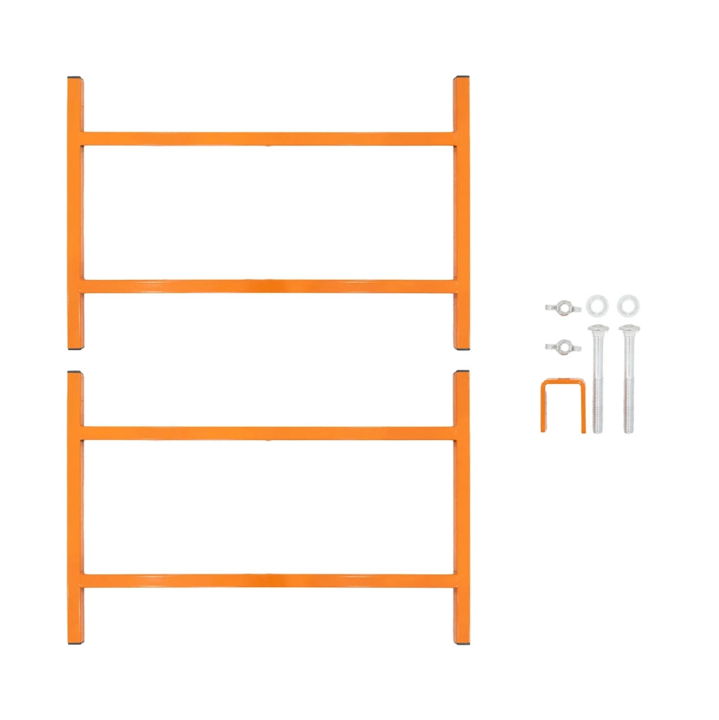 Cavalletti x4 + Supporti Tavola Malta x5 50cm Acciaio Heavy Duty