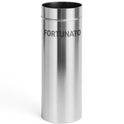 Tubo acciaio inox spessore 0,5 mm canna fumaria evacuazione fumo calore *** misura Ø 180 h 1000 mm, confezione 1