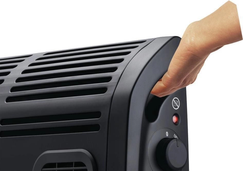 Rowenta Convector Vectissimo CO3035 stufetta elettrica Interno Nero 2400 W Radiatore / Ventilatore
