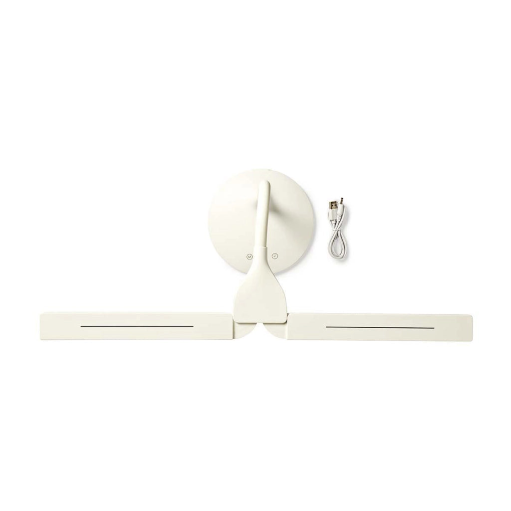 Lampada da scrivania a LED ricaricabile da 280 lm con controllo tattile Bianco Nedis