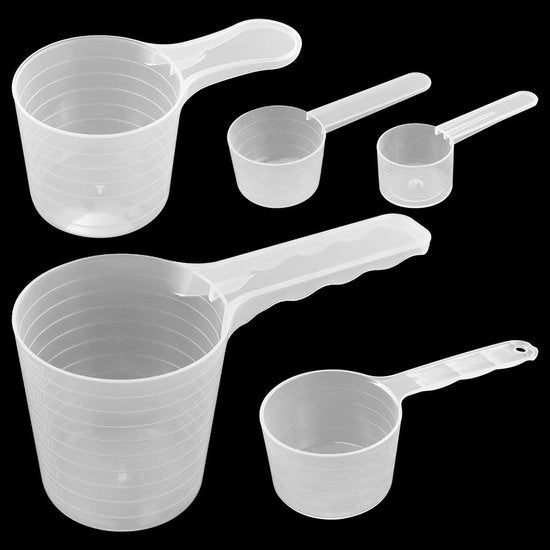 Set di 5 Leve Lattine - Leve Lattine trasparenti per cucina e lavanderia