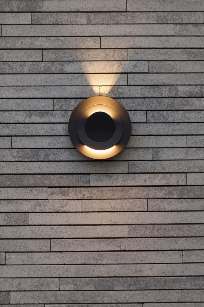 Applique esterna LED IP54 7,8W MOOV Lutec grigio scuro