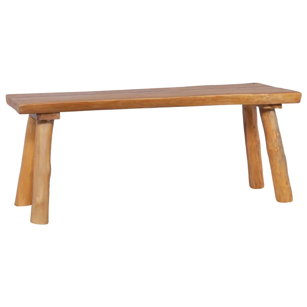 Panchina da Giardino 120 cm in Legno Massello di Teak cod mxl 73145