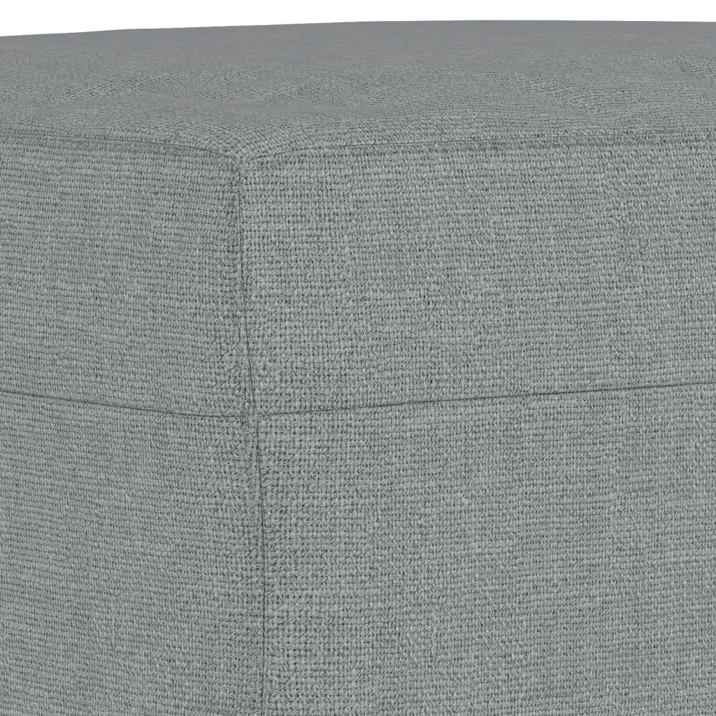 Set Divani 3 pz con Cuscini Grigio Chiaro in Tessuto 3202110