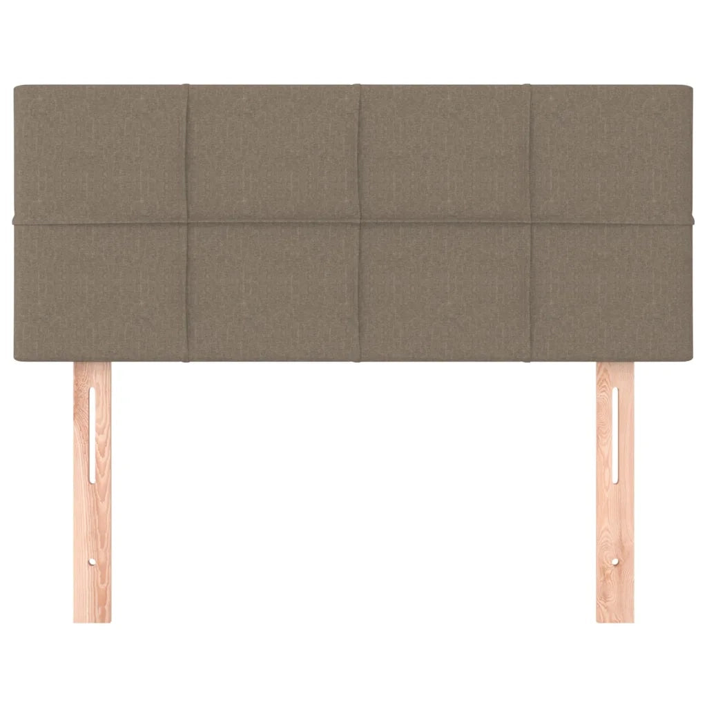 Testiera Tortora 100x5x78/88 cm in Tessuto 346036