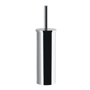 PORTA SCOPINO WC DA APPOGGIO IN ACCIAIO INOX CROMATO MODELLO TONGA - DIM. CM (LXPXH): 9X9X37,7 - CROMATO  - GDY