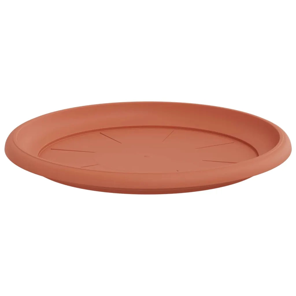 Vassoio Rotondo per Fiori 24 pz Rosso Mattone ? 27 x 2,5 cm CFW6932842