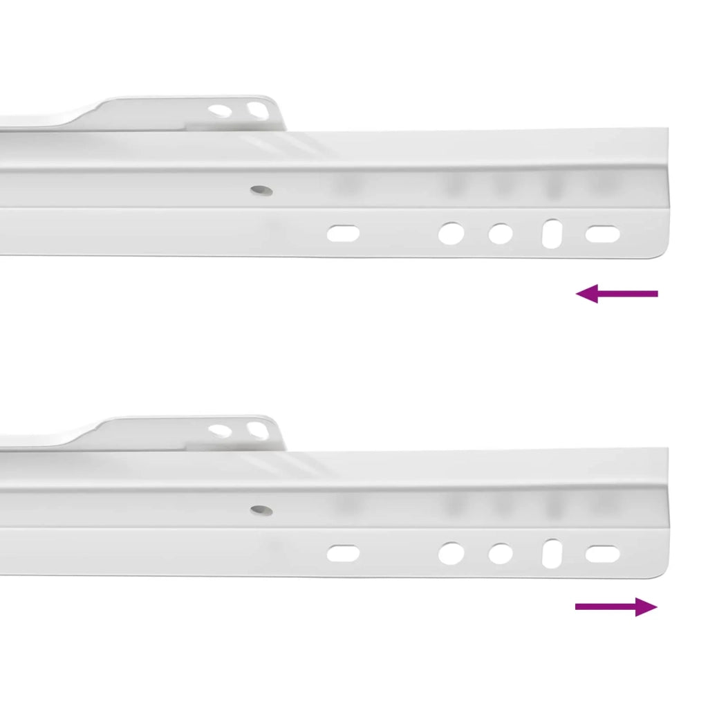 Scorrevole per cassetti 55 pz Bianco Acciaio CFW9118966
