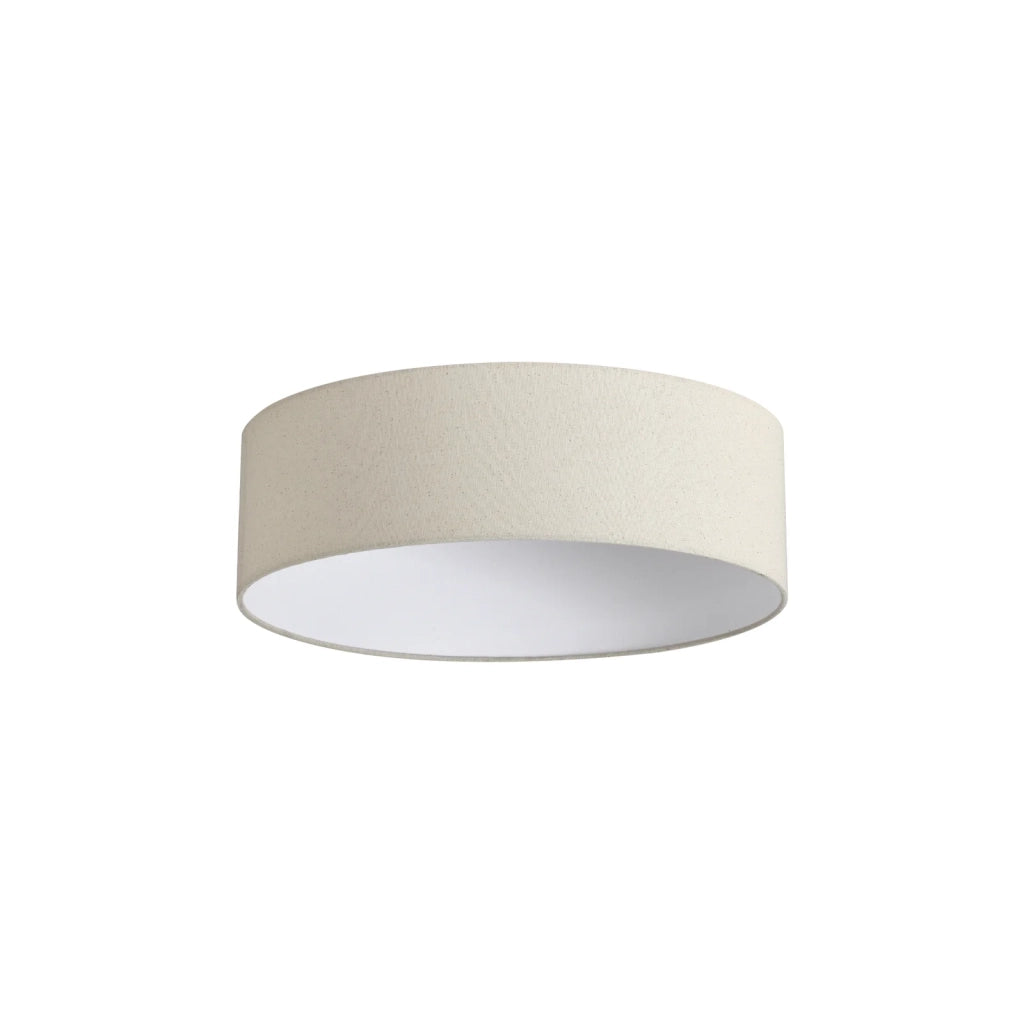 Paralume Cilindro Collezione SET Beige Diametro 45 Cm Altezza 14 Cm Ideal Lux