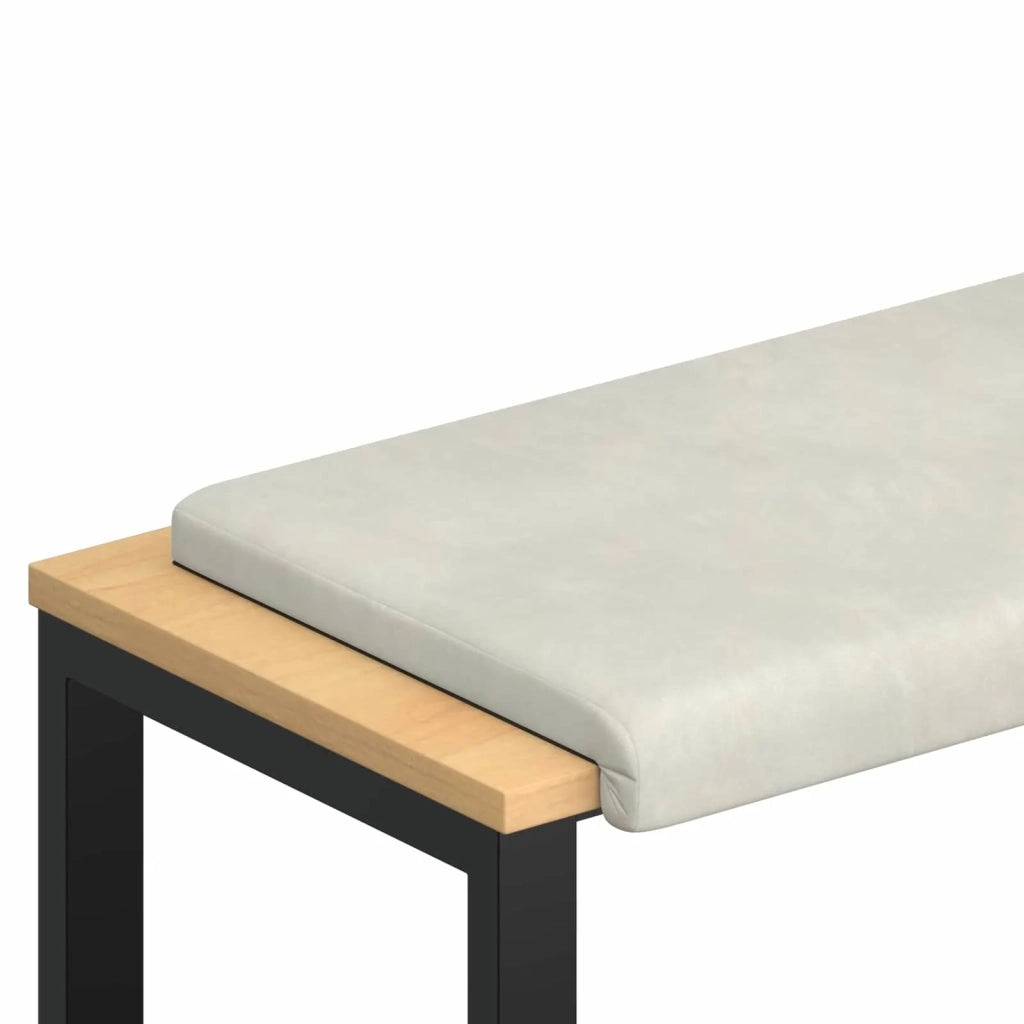 Cuscino per panchina Velluto (V) Crema Profondità 35 cm 42043260