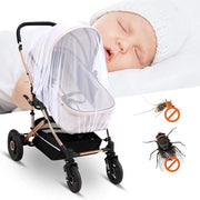 Set di protezione dalle zanzare per bambini per passeggini, seggiolini auto e lettini, cintura elastica per una protezione sicura