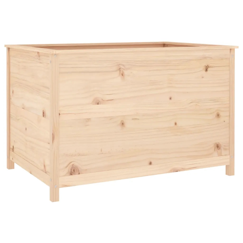 Fioriera Rialzata Giardino 119,5x82,5x78cm Legno Massello Pinocod mxl 122424