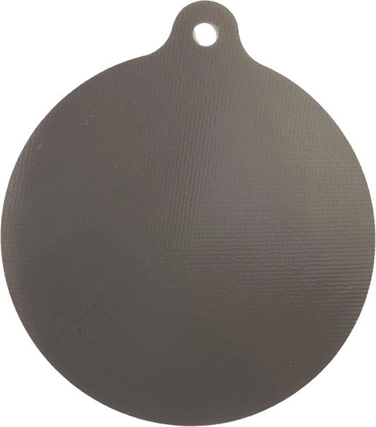 Panno Antiscivolo in Silicone Non Aderente per Piastra di Cottura - Protezione da Graffi Riciclabile - Protezione da Bruciature - Grigio