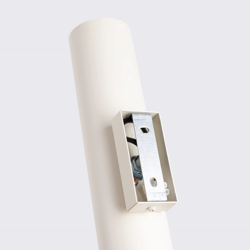Applique MODENO Pure Lume beige tubo 30cm 2xGU10 su-giù