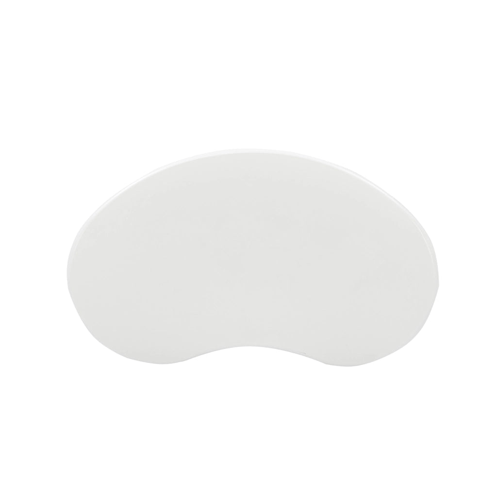 TAVOLINO DA CAFFÈ A FORMA DI NUVOLA 107x66x40,5 cm MDF BIANCO