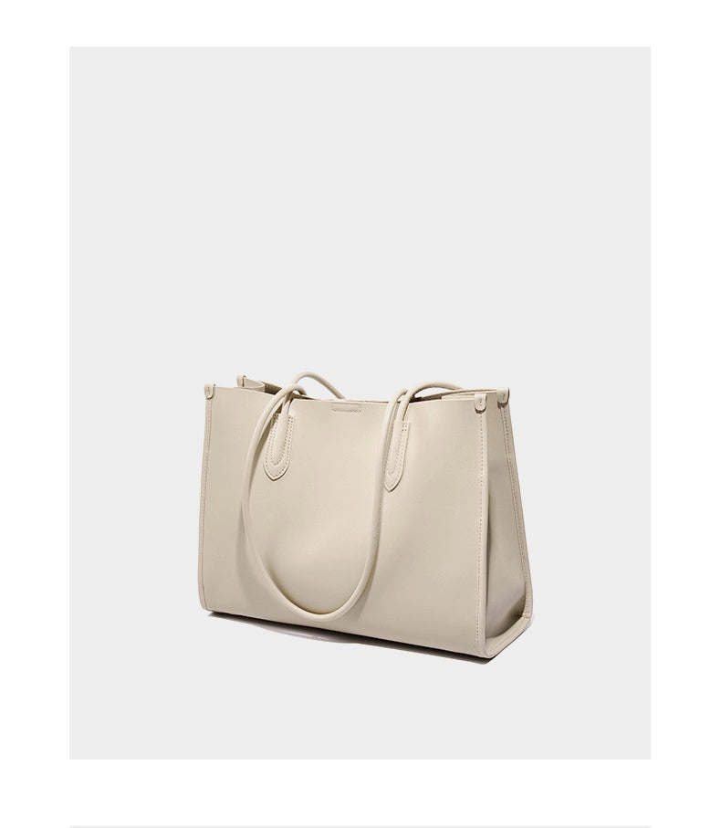 Borsa a tracolla da donna in vera pelle, colore grigio.