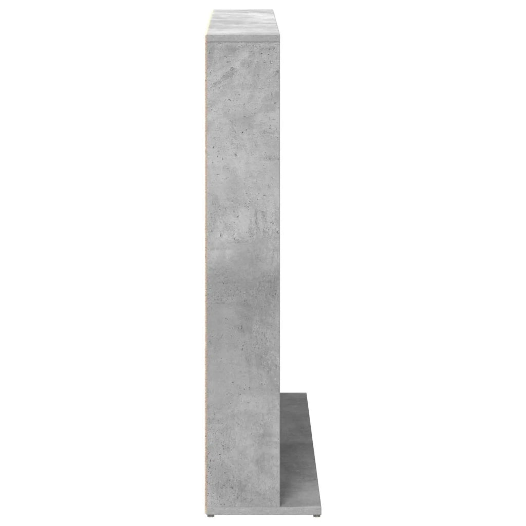 Mobile per CD Grigio Cemento 65 x 23,5 x 97,5 cm 8012680