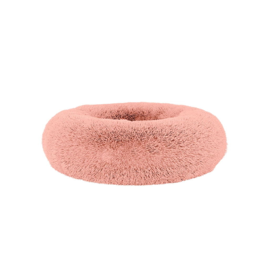 Cuccia per Cani e Gatti Ø60 cm in Poliestere Rosa