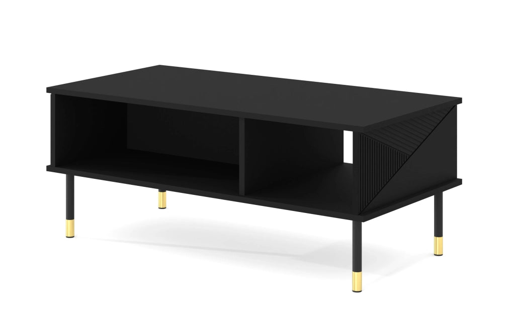 TAVOLINO WOODY 110x55 NERO OPACO