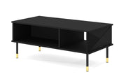 TAVOLINO WOODY 110x55 NERO OPACO