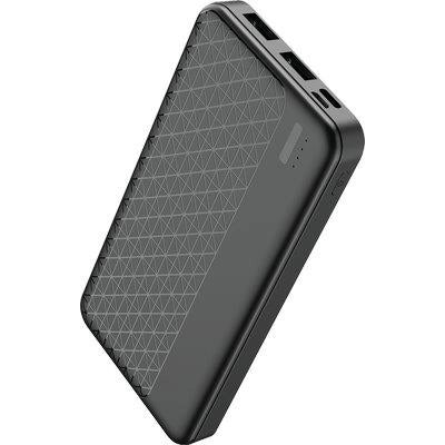 POWER BANK + LED LOSTECH  NERO MAH 10000 PRESA TYPE CMICRO USB USCITA USB