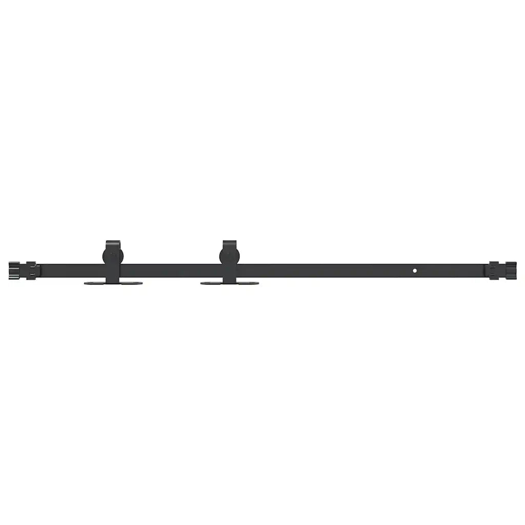 vidaXL Kit Anta Scorrevole per Armadio 91 cm in Acciaio al Carbonio