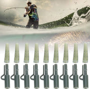 50 Set Accessori di Pesca per Pesci di Carpa con Clip in Silicone di Guida