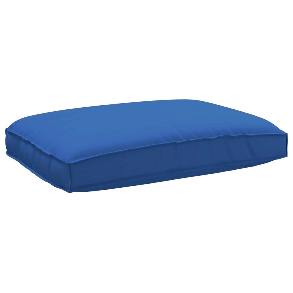 Cuscino Blu Reale 120 x 80 x 12 cm Tessuto Oxford 42001575