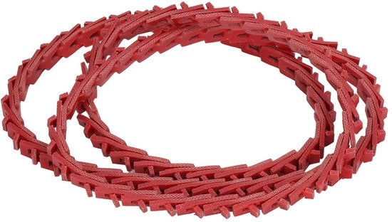 Raccordo a V alta resistenza - Raccordo a V - Livello basso - Buona assorbimento vibrazioni - Facile da installare - 5 piedi - Cinghia motrice