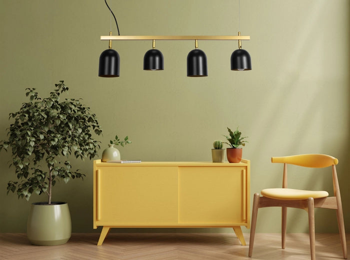 Lampada APP1031-4CP Black