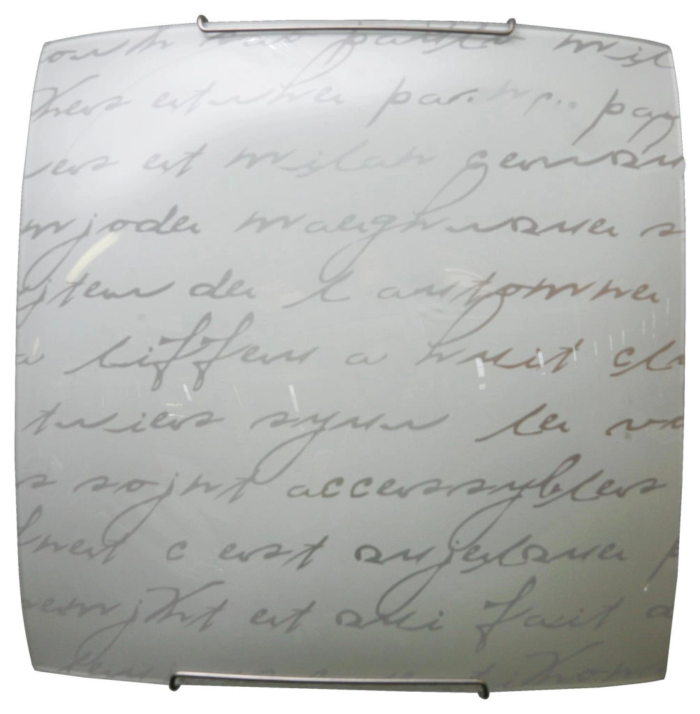 VERONICA LAMPADA PLAFONIERA DA SOFFITTO E27 1 LUCE 30CM