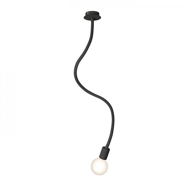 Lampadario LOYD E27 I a sospensione nero 230V E27 28W
