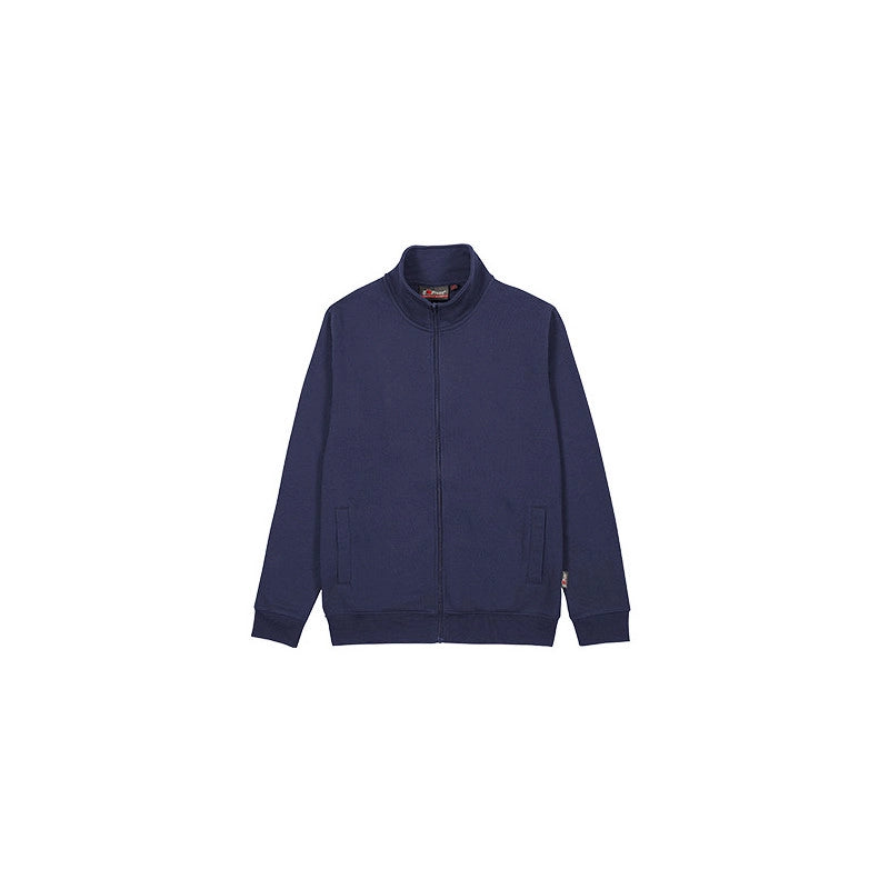 Felpa U-Power Sotra DB taglia L – policotone garzato full zip blu Deep Blue – U-Power
