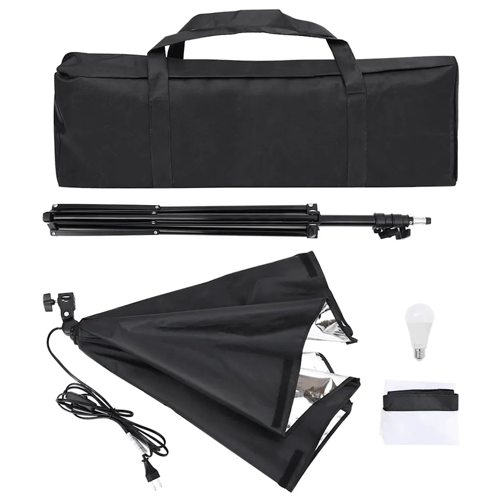 Kit per Studio Fotografico con Softbox, Fondale e Riflettore CFW5368360
