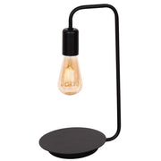 Lampada da tavolo industriale nera Brenda Luminex E27 15W