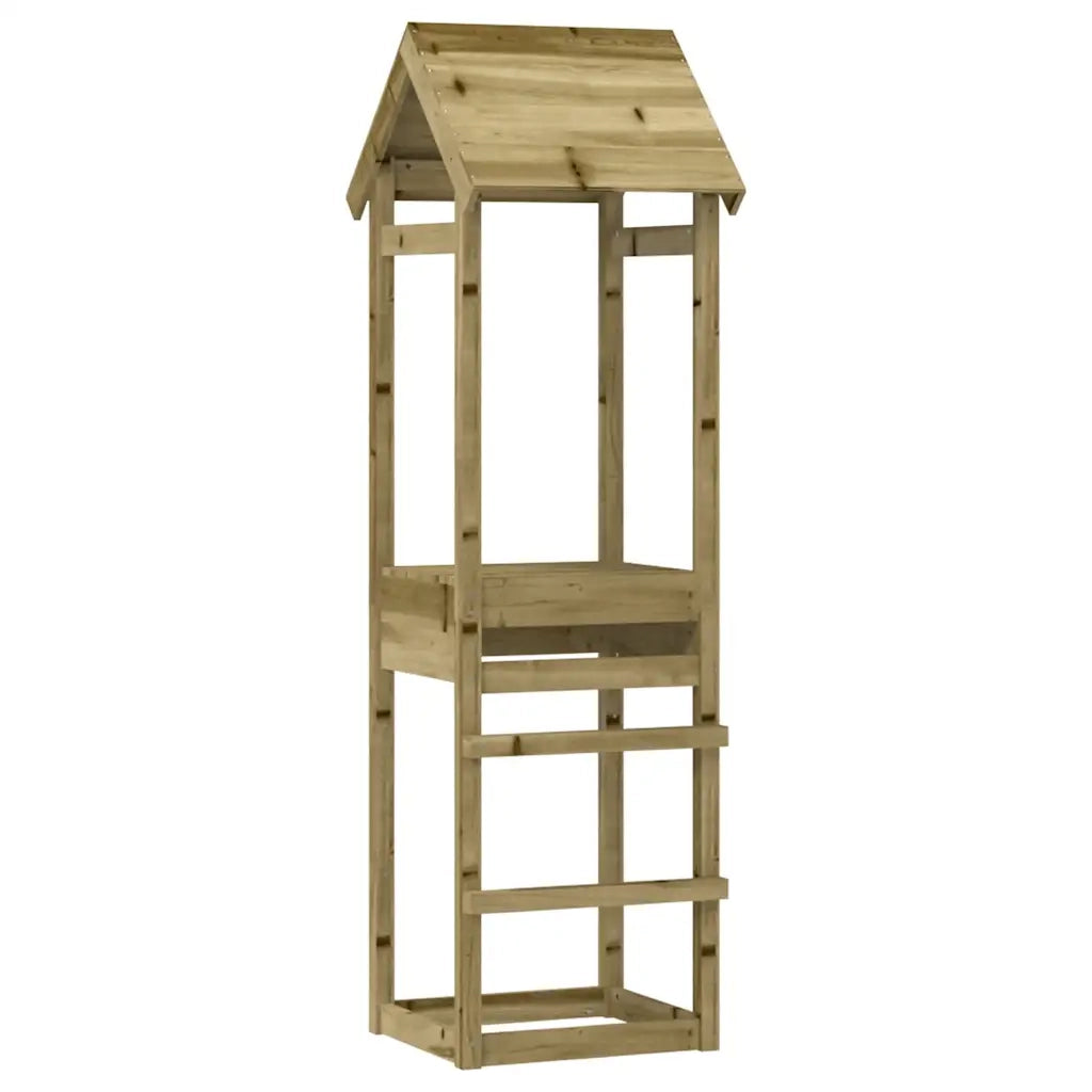 Torre da Gioco 53x46,5x194 cm in Legno di Pino Impregnatocod mxl 79820