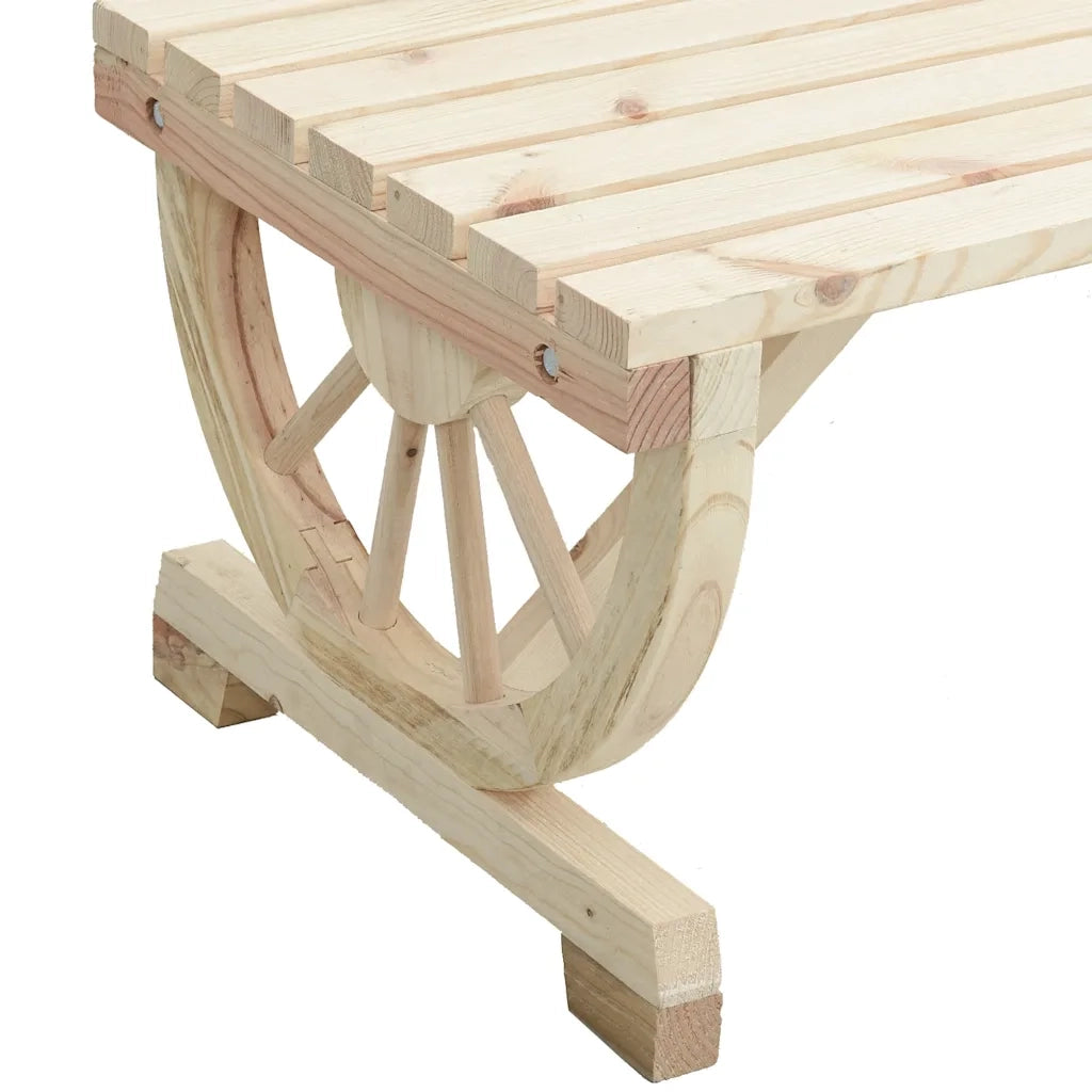 Salotto da Giardino-Set Salotto da Giardino 2 pz in Legno Massello di Abete 772364
