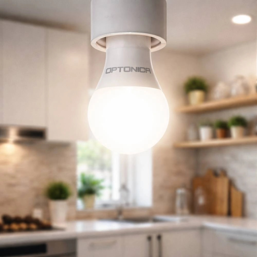 Lampadina led e27 a60 8,5 w alta efficienza 806 lumen *** temperatura colore lampada 4000k bianco naturale, confezione 1
