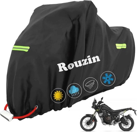 Copertura protettiva acqua resistente per scooter e motociclette - Kit di coperture esterne invernali - Dimensioni 245 x 105 x 125 cm