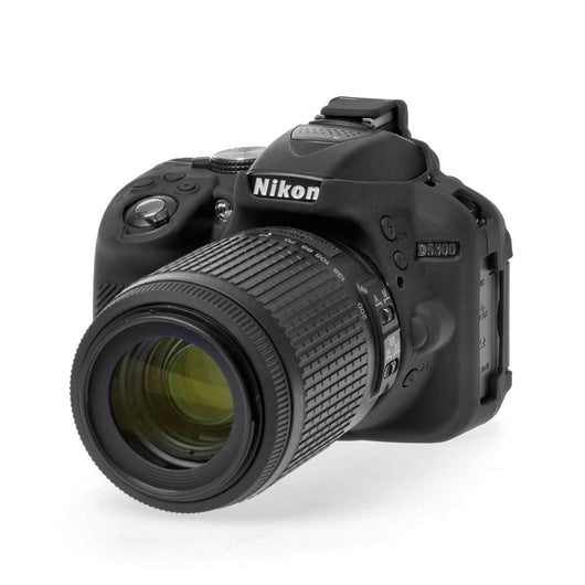 easyCover compatibile con la fotocamera Nikon D5300 - copertura protettiva in silicone piacevolmente antiscivolo, copertura per fotocamera - perfetta vestibilità, operatività senza limitazioni